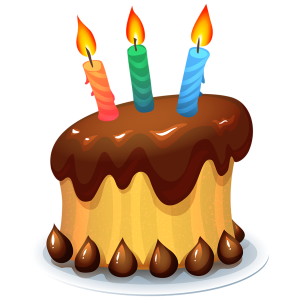 a birthday cake